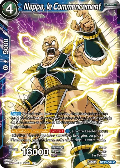 BT23 064 C Nappa Le Commencement DBSCards Fr