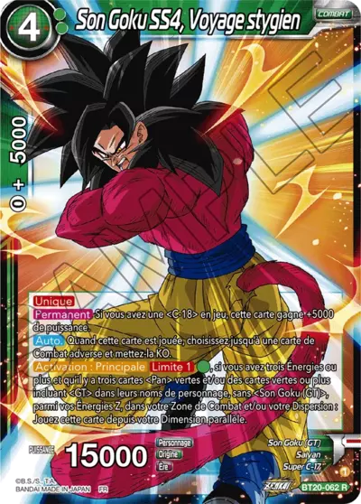 Son Goku & Pan // SS4 Son Goku, Senses Regained [BT8-066]