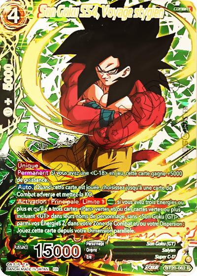 Let's GT it on! SS4 Goku and Pan are here. : r/DBS_CardGame