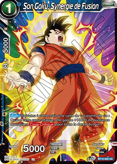 Son Goku, Synergie de Fusion
