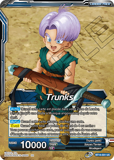 Trunks // Trunks, le Successeur du Héros