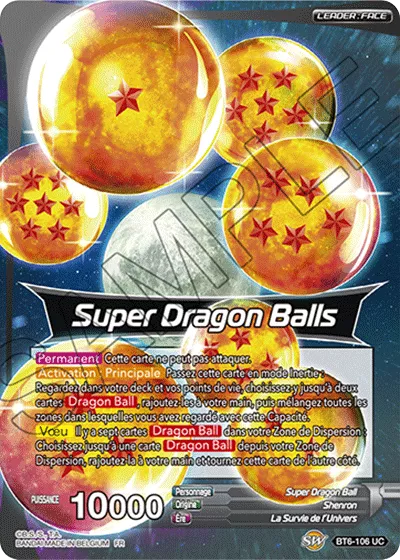 BT6-106-UC - Super Dragon Balls // Super Shenron, le Grandiose