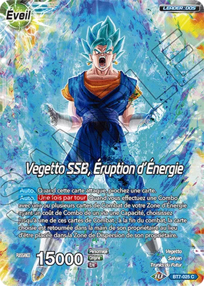 Son Goku et Vegeta // Vegetto SSB, Éruption d'Énergie