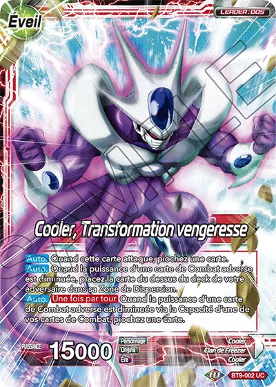 Cooler // Cooler, Transformation vengeresse
