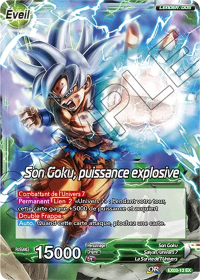 Son Goku // Son Goku, puissance explosive