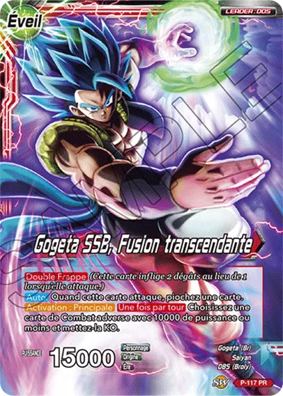 Gogeta Super Saiyan // Gogeta SSB, Fusion transcendante