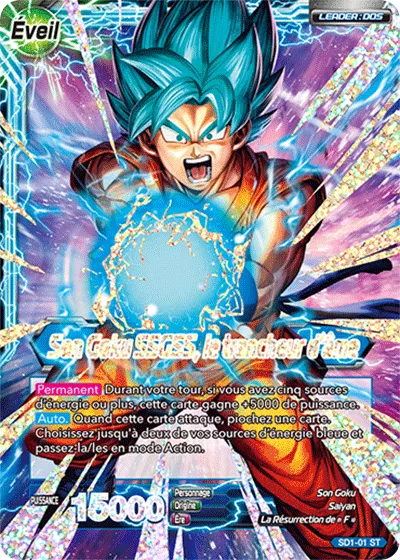 Son Goku Super Saiyan divin // Son Goku SSGSS, le trancheur d'âme