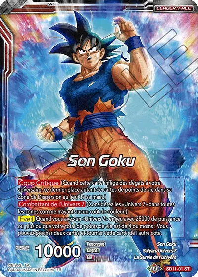 Son Goku // Son Goku Ultra Instinct, Héros de l'Univers 7