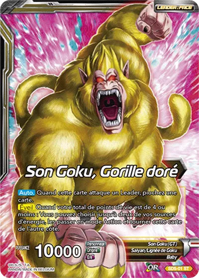 Son Goku, Gorille doré // Son Goku SS4, renversement de situation