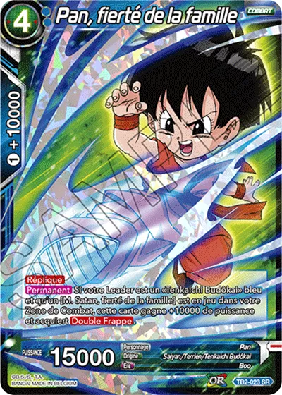 DBS TB2-030 R Oob, évaluation de force World Martial Arts Tournament C