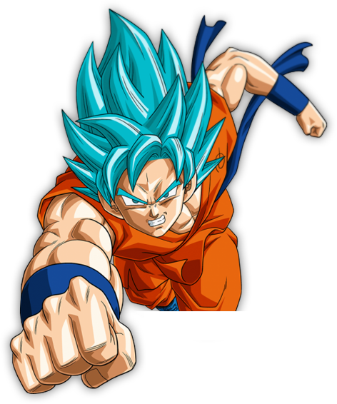 Son Goku Super Saiyan Blue présente DBSCards.fr